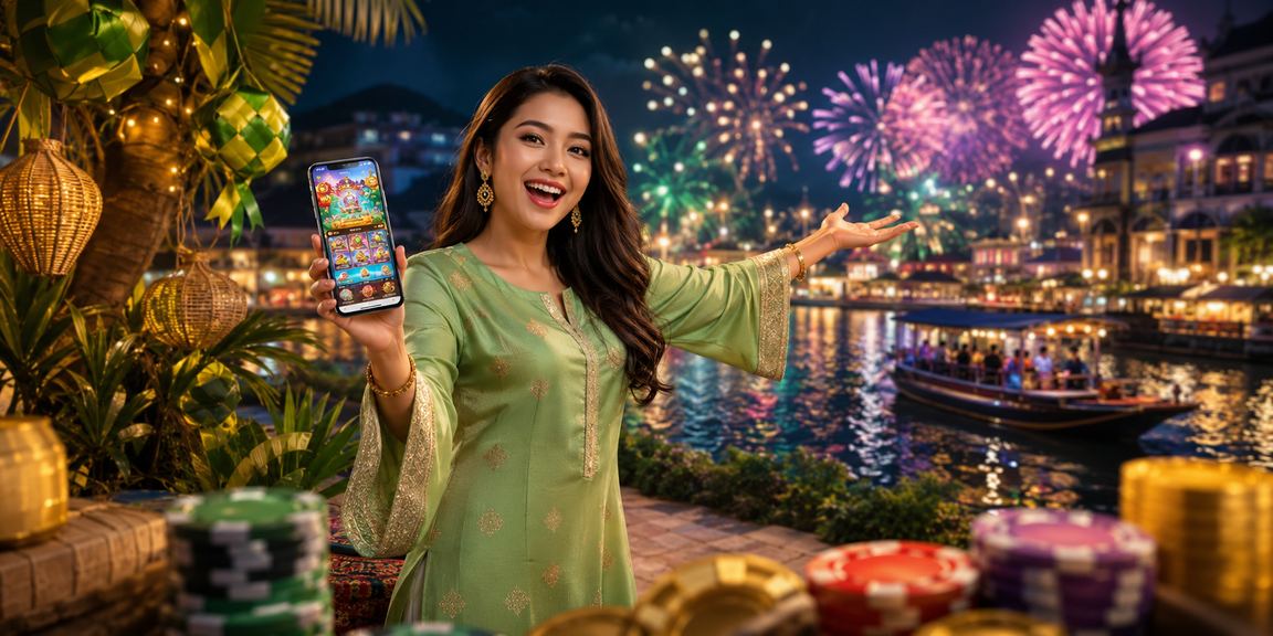 Pengguna Malaysia menggunakan aplikasi kasino f50 dengan selamat semasa perayaan